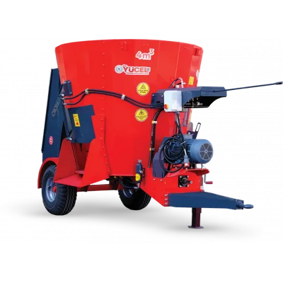 Özyücel 4m³ Çekilir Tip Yem Karma Makinesi