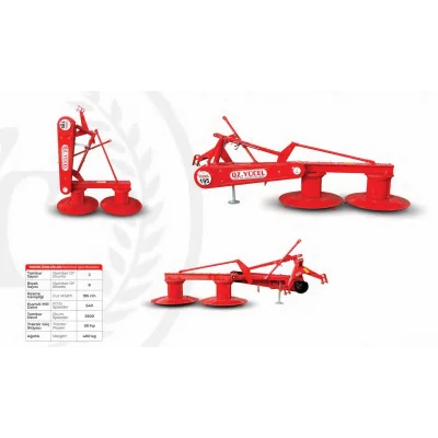 Özyücel 195 CM Tamburlu Çayır Biçme Makinesi