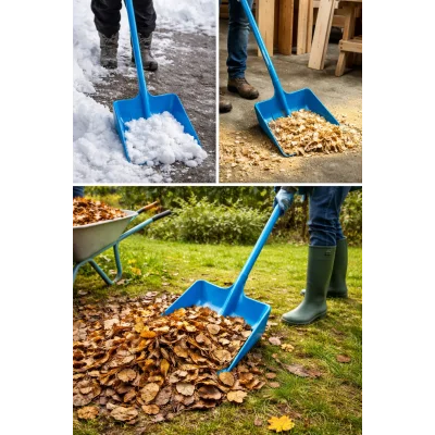 Çok Amaçlı Tek Parça Plastik Kırılmaz Kürek