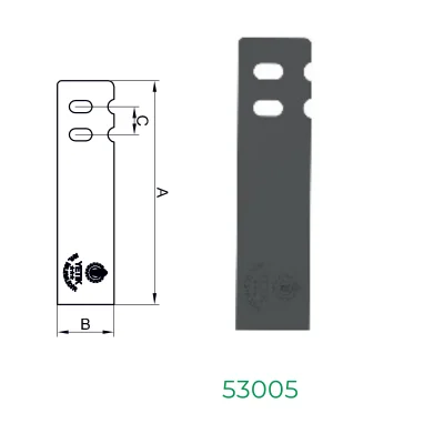 Yetik Rotatil Bıçağı - Ağır Hizmet Tipi - 10mm