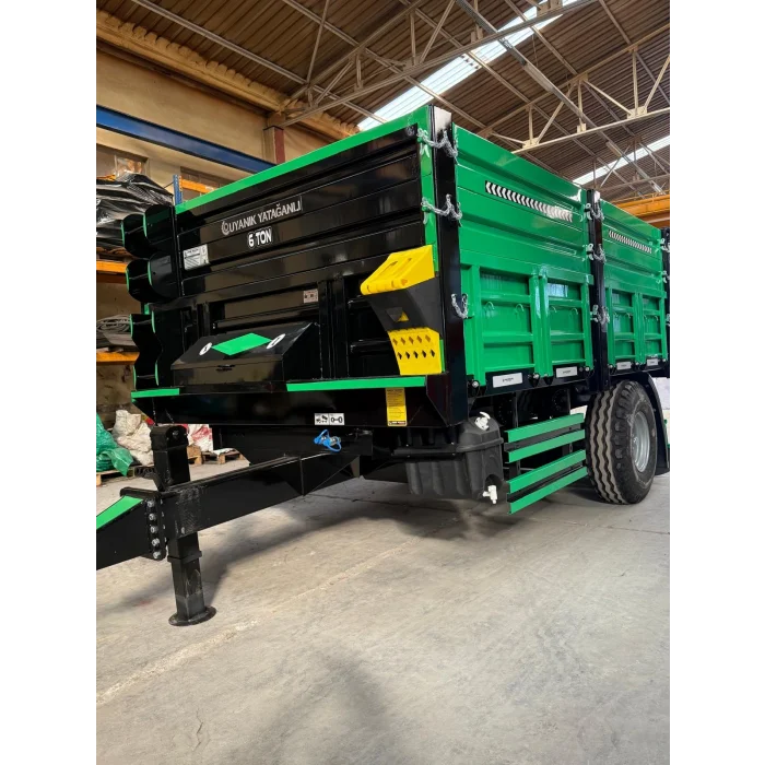 Uyanık Yatağanlı Tek Dingil Römork