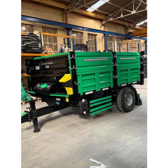 Uyanık Yatağanlı Tek Dingil Römork