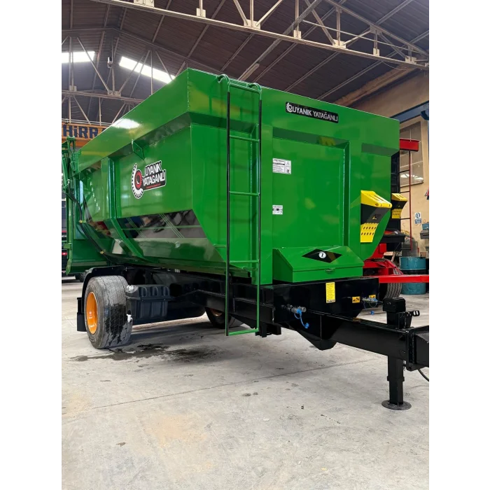 Uyanık Yatağanlı Tek Dingil Havuz Kasa Römork
