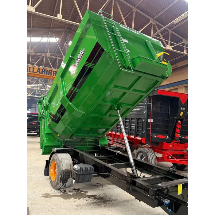 Uyanık Yatağanlı Tek Dingil Havuz Kasa Römork