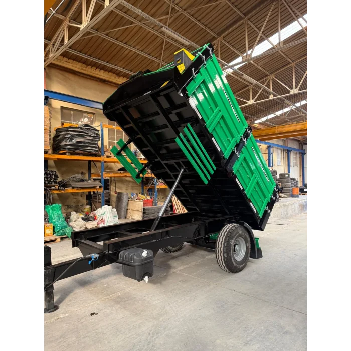 Uyanık Yatağanlı Tek Dingil Havuz Kasa Römork