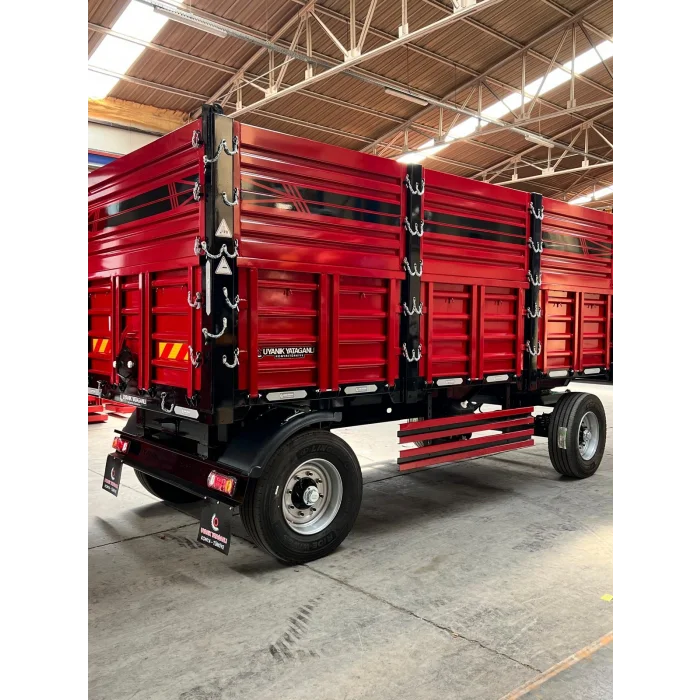 Uyanık Yatağanlı Çift Dingil Römork