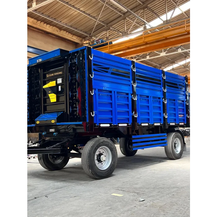 Uyanık Yatağanlı Çift Dingil Römork