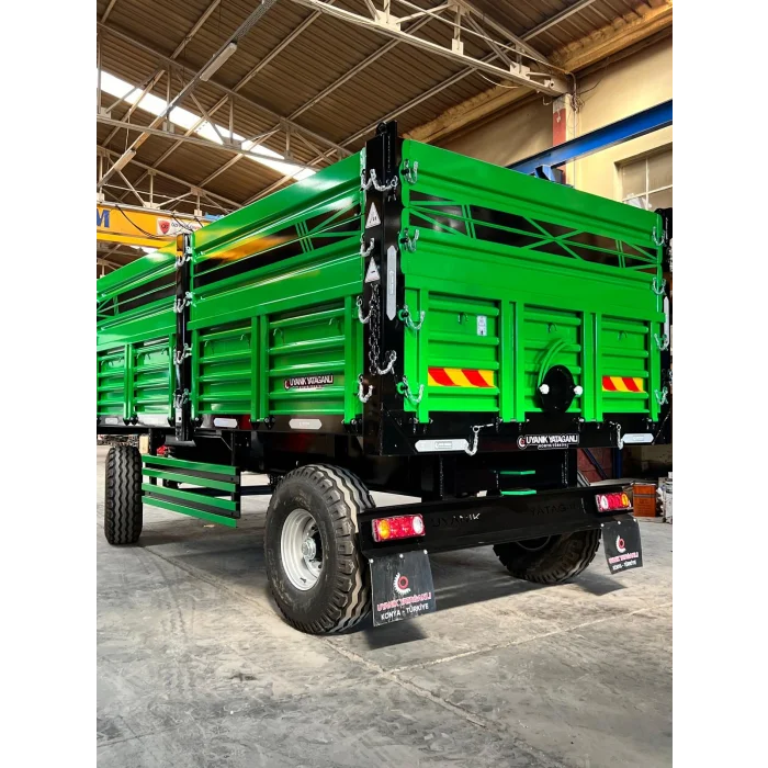 Uyanık Yatağanlı Çift Dingil Römork