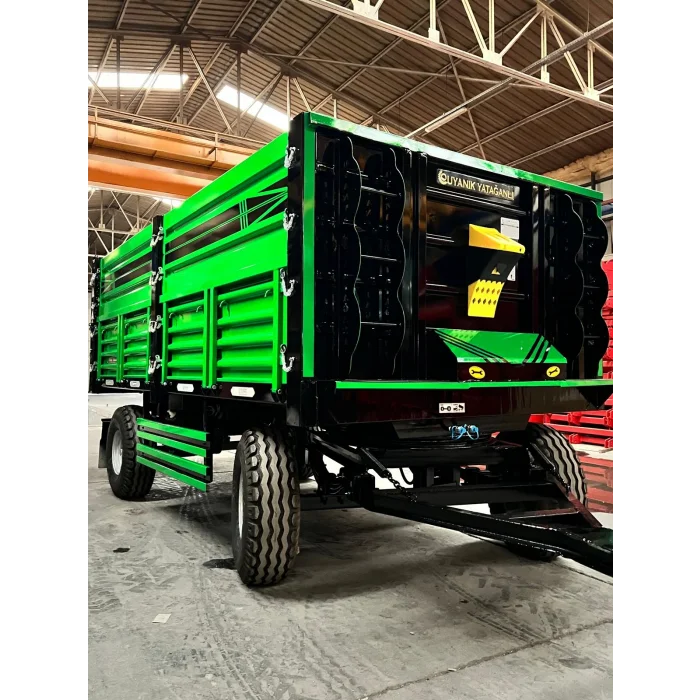 Uyanık Yatağanlı Çift Dingil Römork