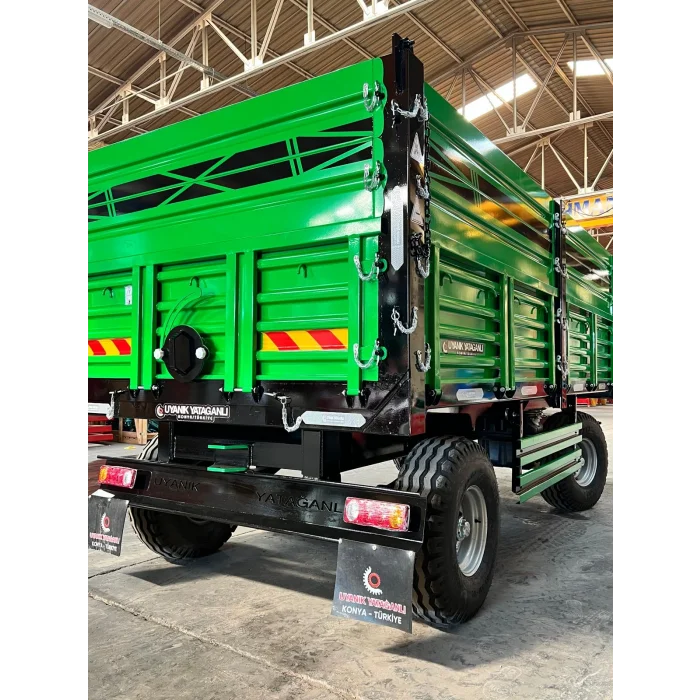 Uyanık Yatağanlı Çift Dingil Römork