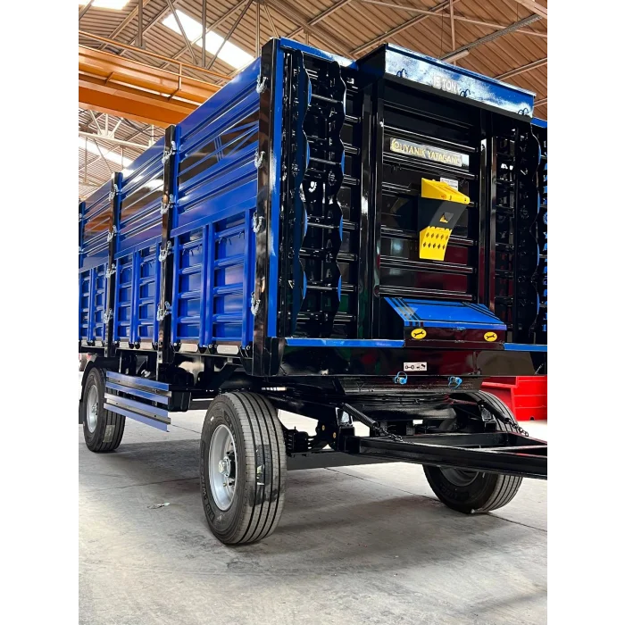 Uyanık Yatağanlı Çift Dingil Römork