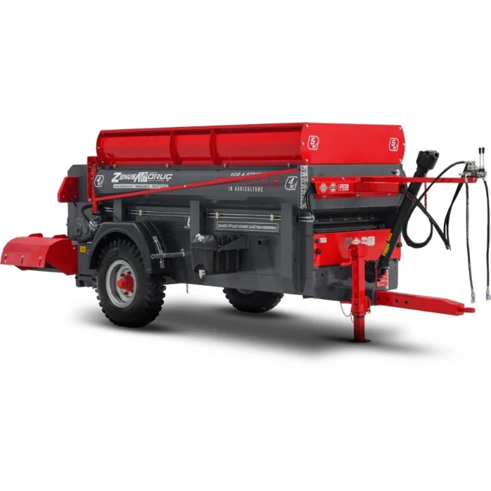 Cahit Oruç Zenusa 5 Ton Katı Gübre Dağıtma Römorku