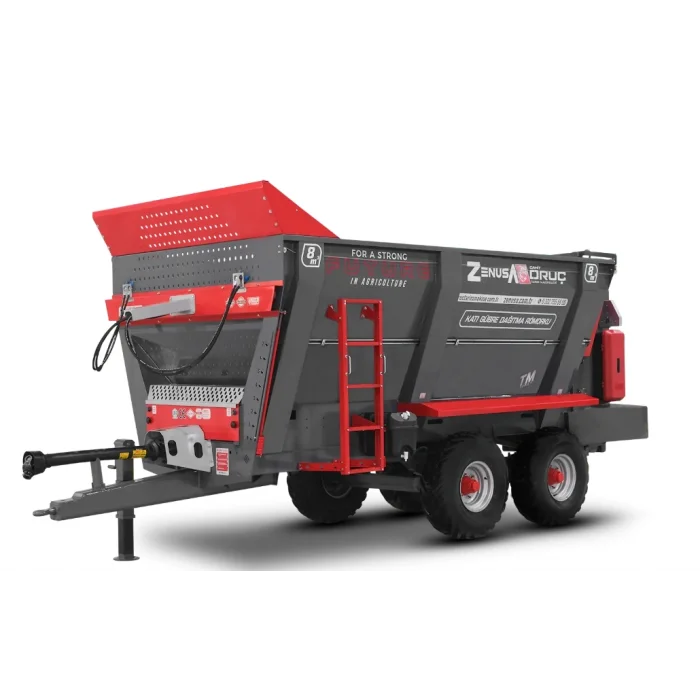 Cahit Oruç Katı Gübre Dağıtma Römork Tarla Tip