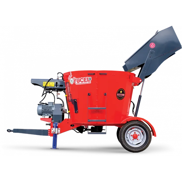 Özyücel 2.5m³ Çekilir Tip Yem Karma Makinesi