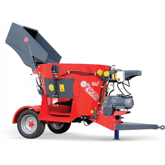 Özyücel 2.5m³ Çekilir Tip Yem Karma Makinesi