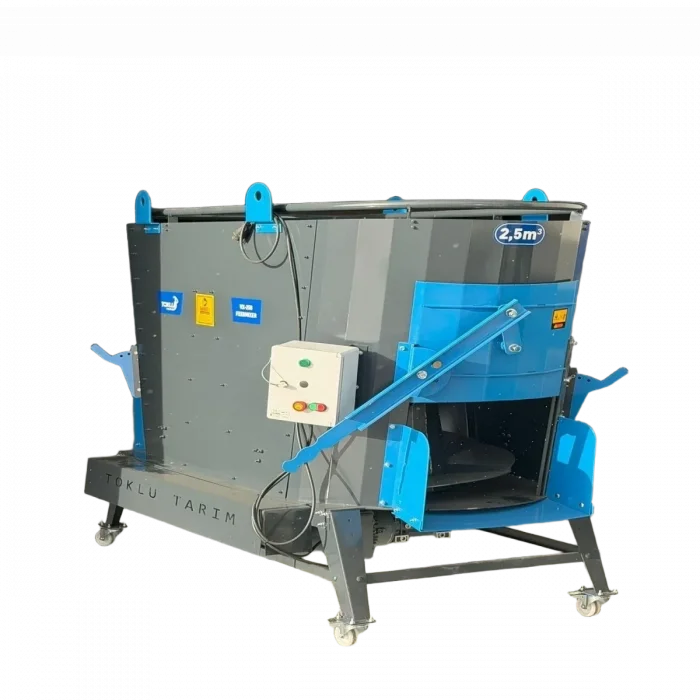 Toklu Dikey Yem Karma Makinesi 220V (ev elektriği ile çalışır)