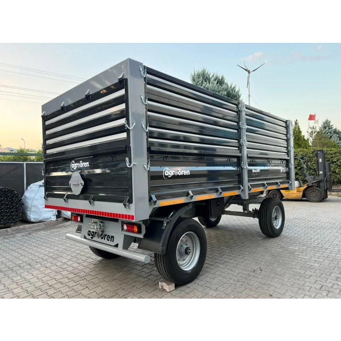 Agro Ören Çift Dingil Römork