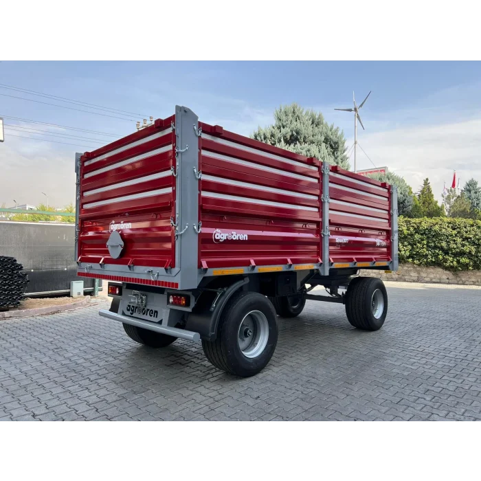 Agro Ören Çift Dingil Römork