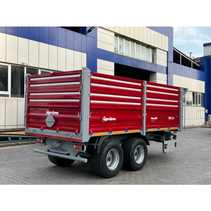 Agro Ören Çift Dingil Tandem Römork