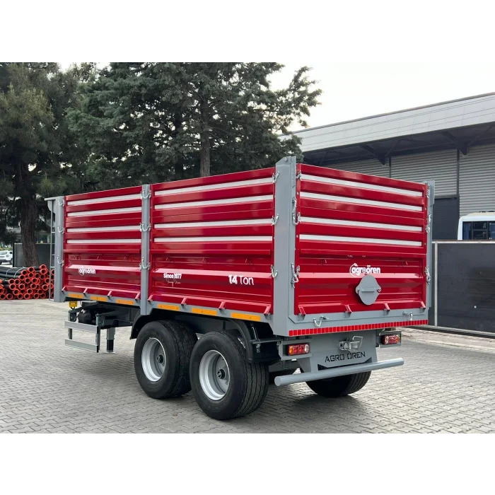 Agro Ören Çift Dingil Tandem Römork