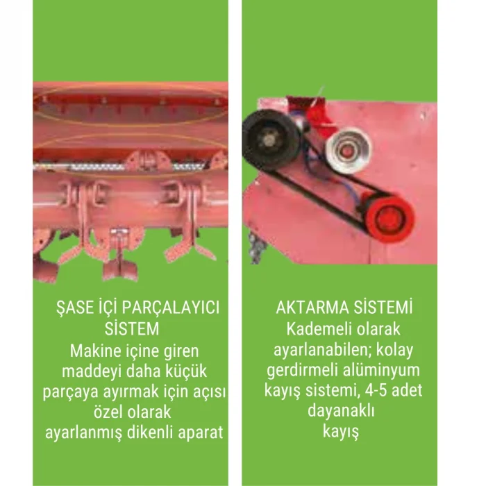 Köylü Sap Parçalama
