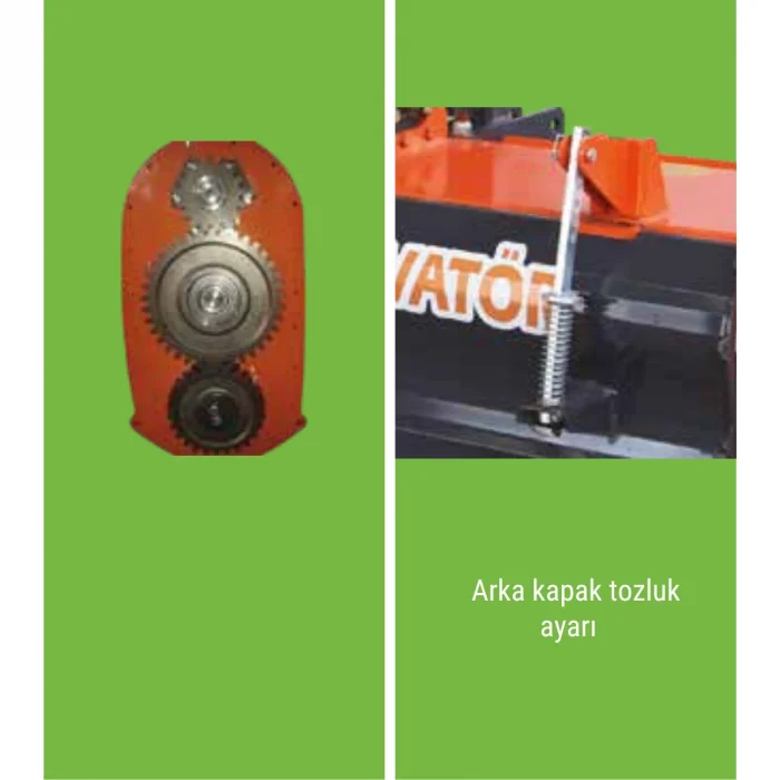Köylü Standart Bahçe Tipi Mekanik Rotovatör