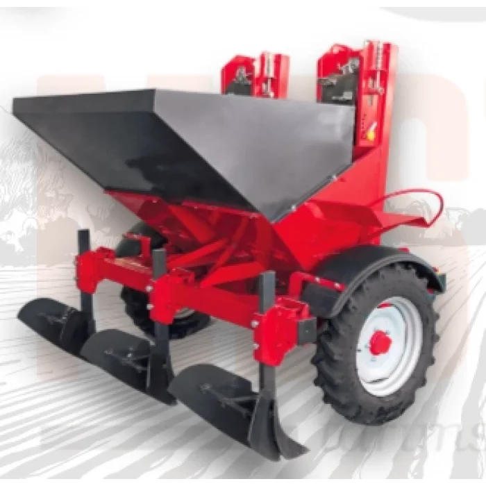 PDO 2N İki Sıralı Yarım Otomatik Patates Ekim Makinası (lastik bantlı)