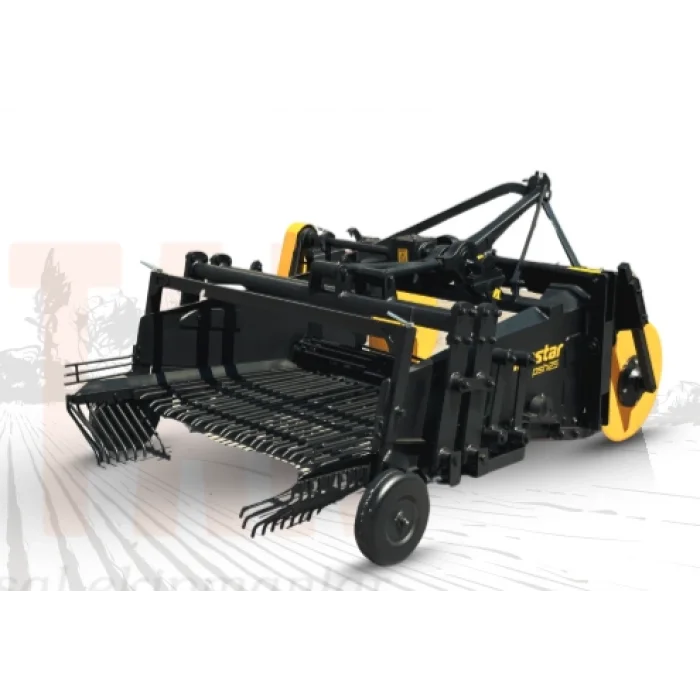 PSH-2S Çift Sıralı Yarım Palet Yarım Elekli Patates Söküm Makinası