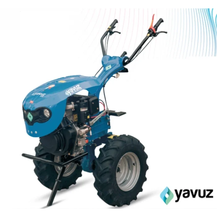 Yavuz 510 Serisi 10 HP Marşlı Dizel El Traktörü (186FE) (KOLSUZ BIÇAKSIZ)