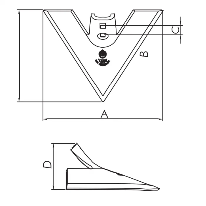 Yetik Ağır Tip Çizel Kazayağı - 30 cm Geniş Tip