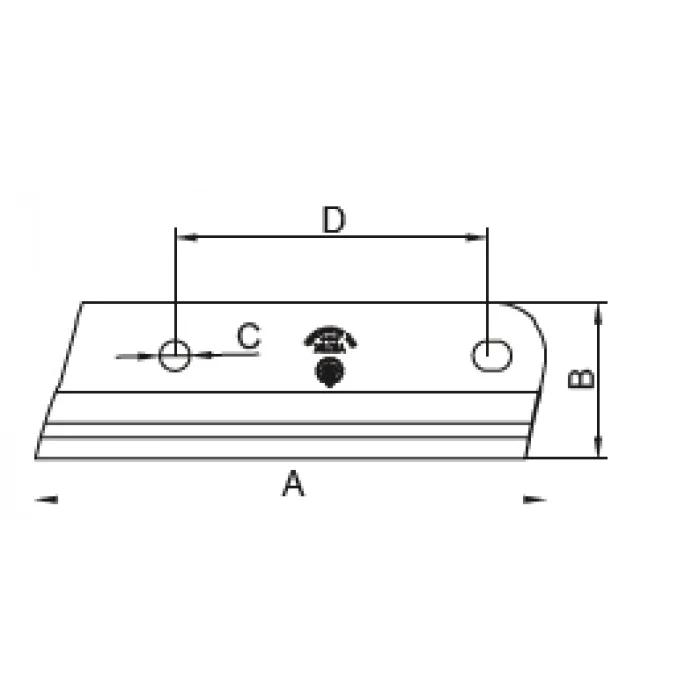 Yetik Mısır Silaj Bıçağı Kasnaklı - Takım (10 Adet Bıçak)