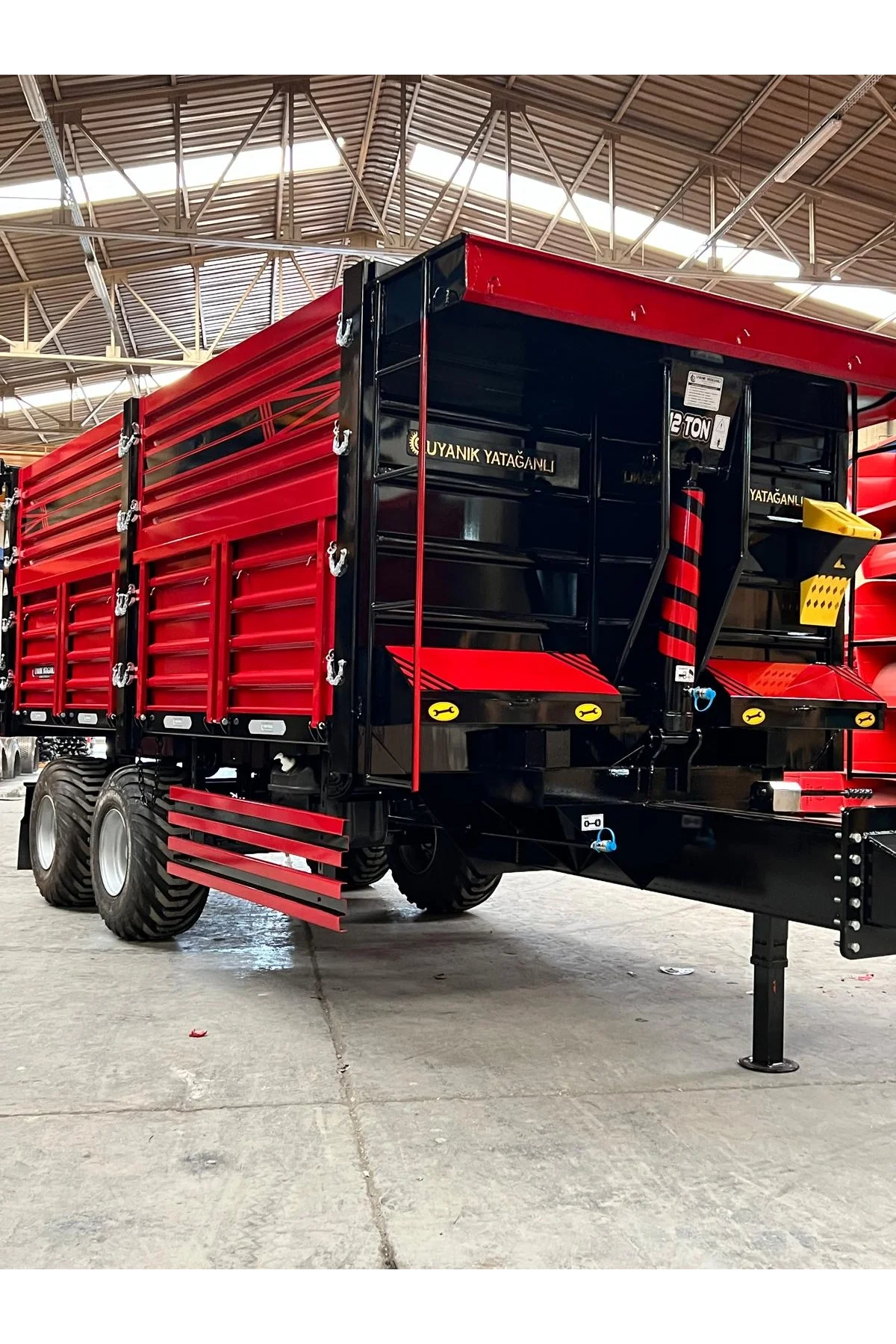 Uyanık Yatağanlı Tandem Dingil Römork