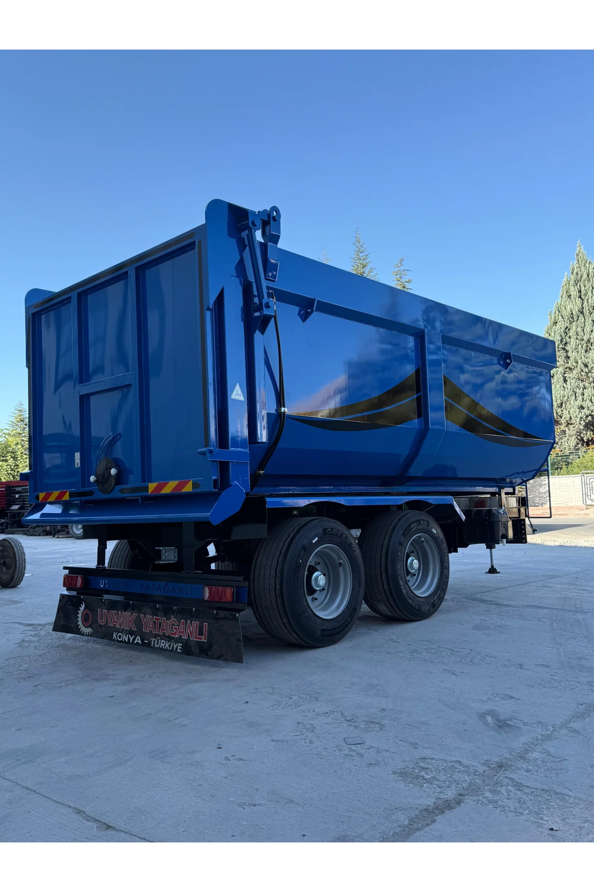 Uyanık Yatağanlı Tandem Dingil Havuz Kasa Römork