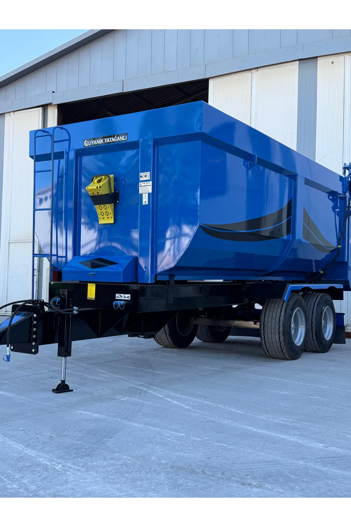 Uyanık Yatağanlı Tandem Dingil Havuz Kasa Römork