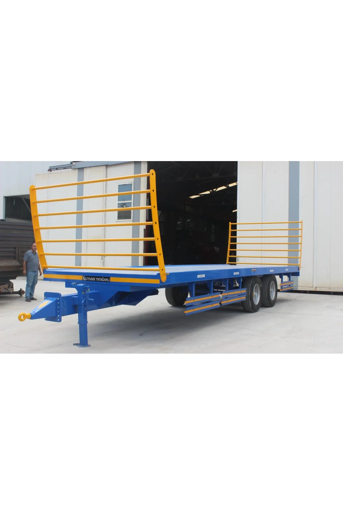 Uyanık Yatağanlı Balya Taşıma Römorku