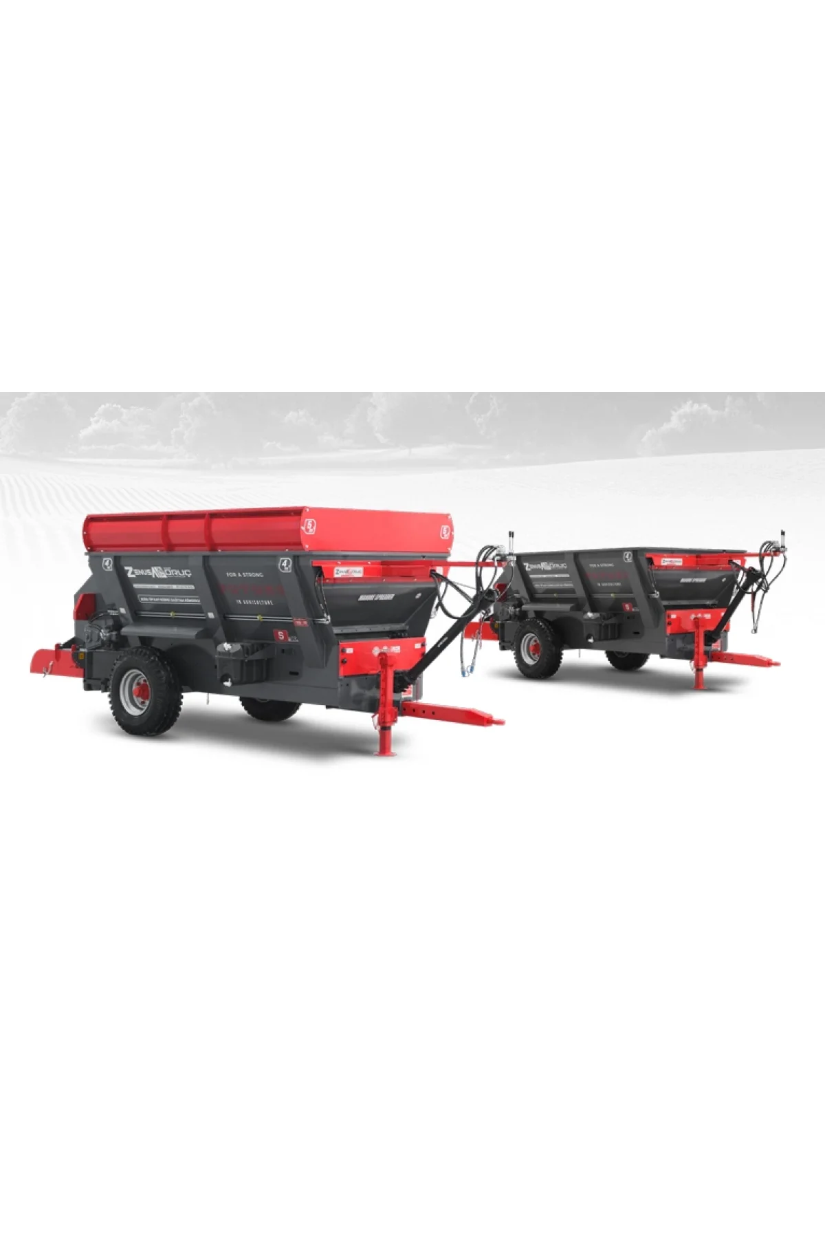 Cahit Oruç Zenusa Sera Tip Katı Gübre Dağıtma Römork