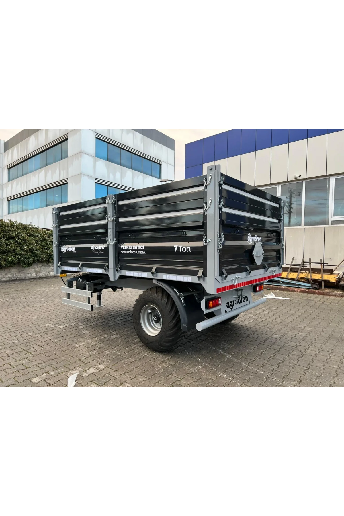 Agro Ören Tek Dingil Römork