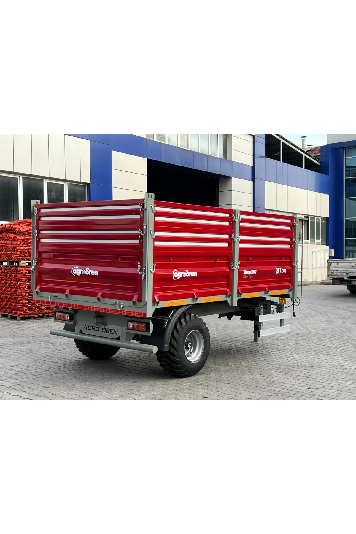 Agro Ören Tek Dingil Römork