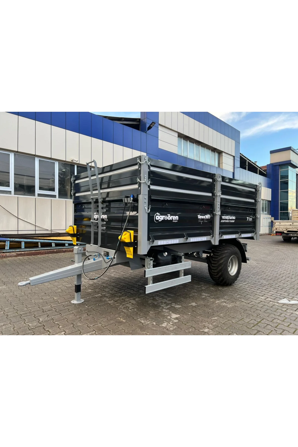 Agro Ören Tek Dingil Römork