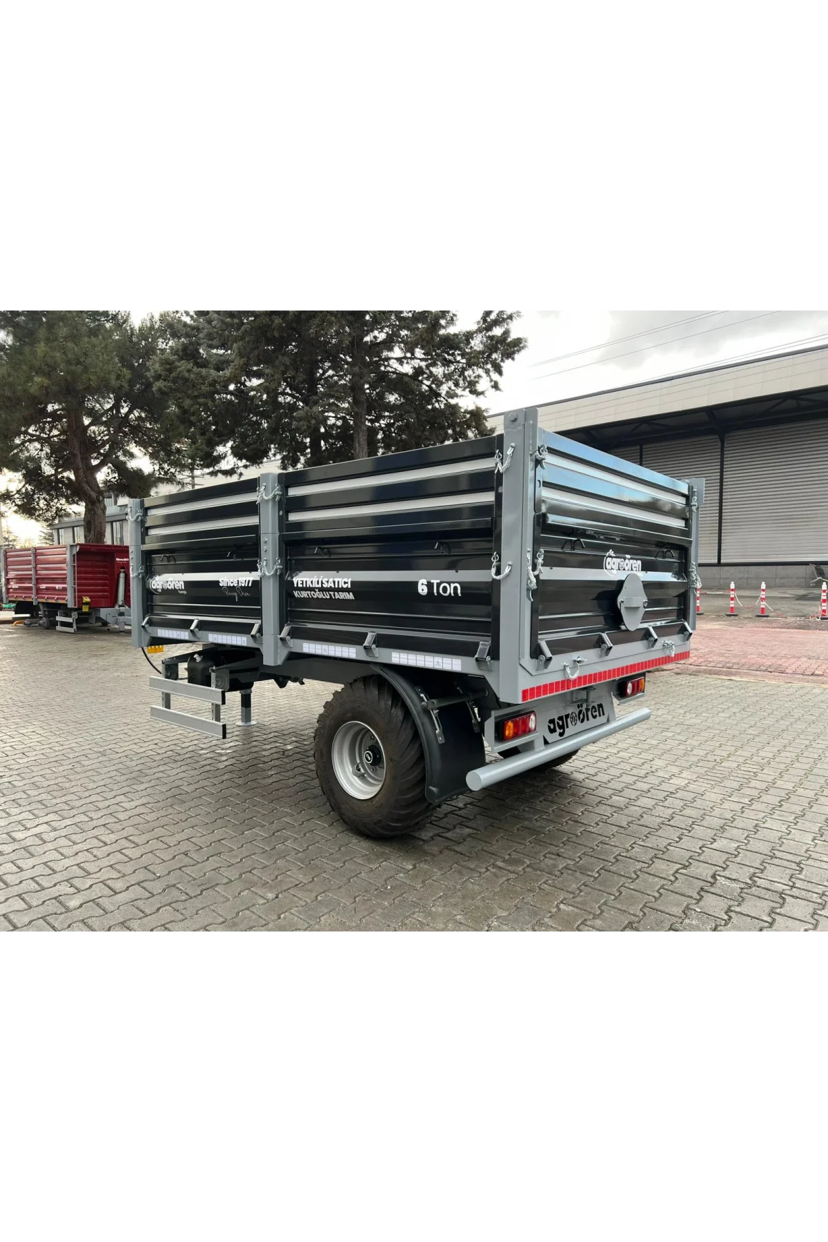 Agro Ören Tek Dingil Römork
