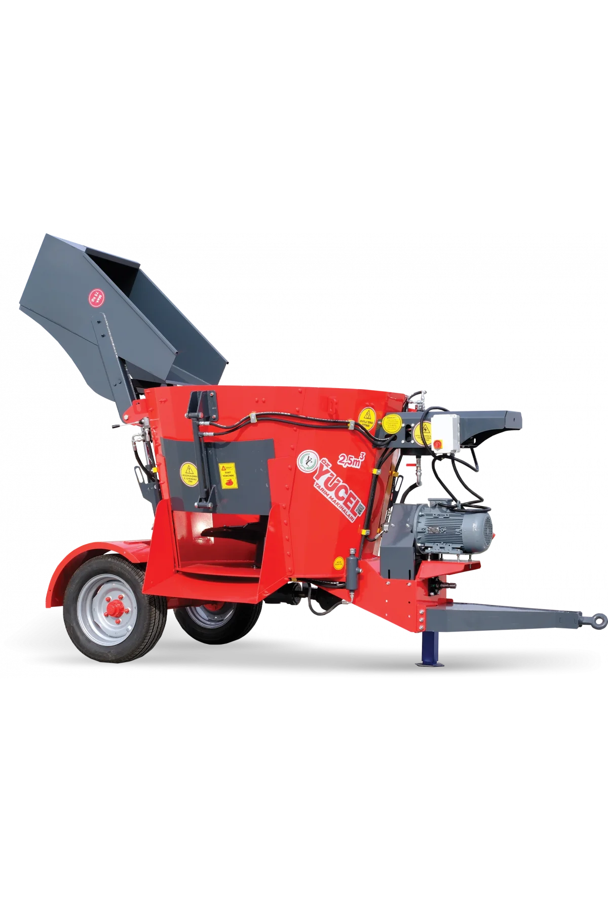 Özyücel 2.5m³ Çekilir Tip Yem Karma Makinesi