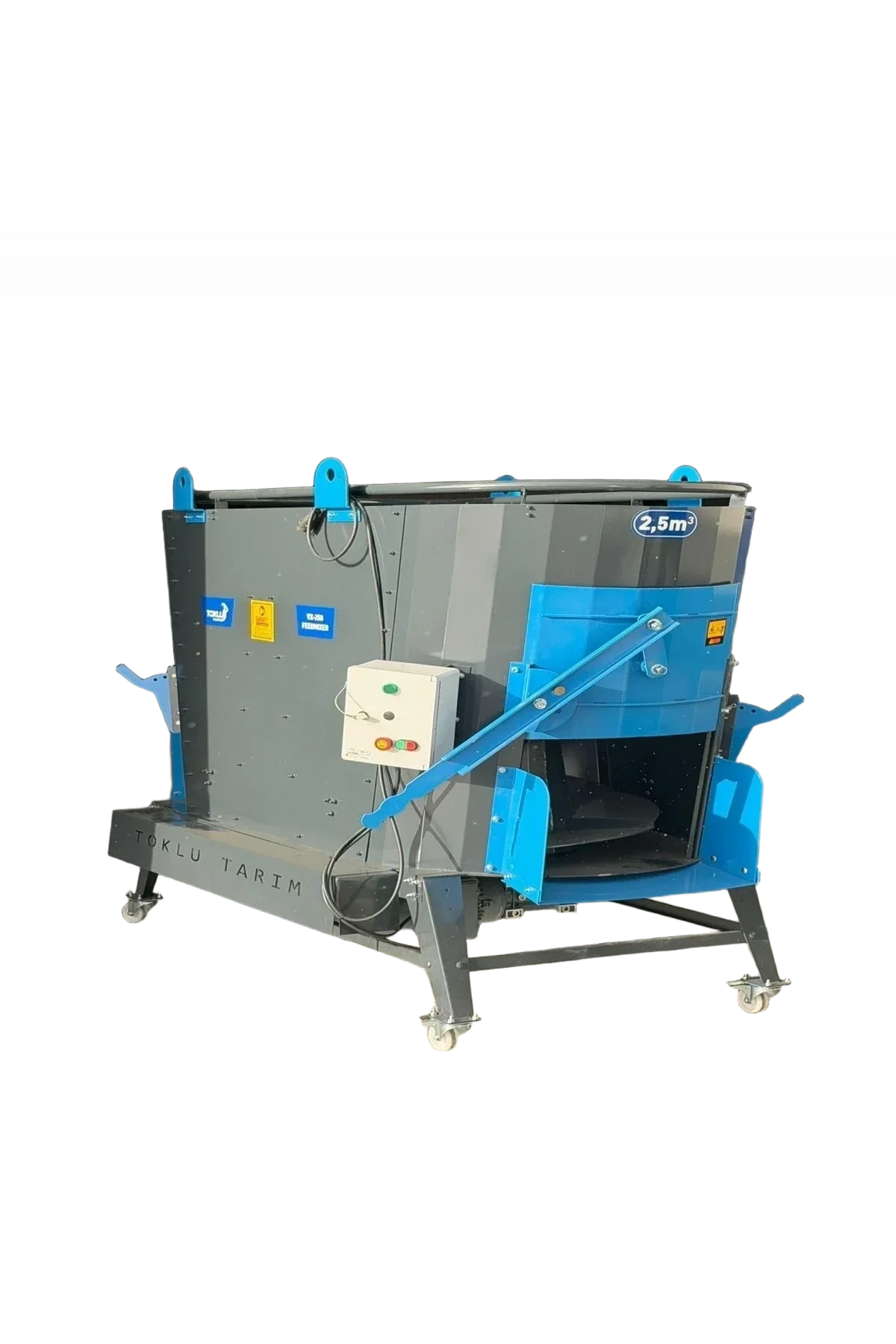 Toklu Dikey Yem Karma Makinesi 220V (ev elektriği ile çalışır)