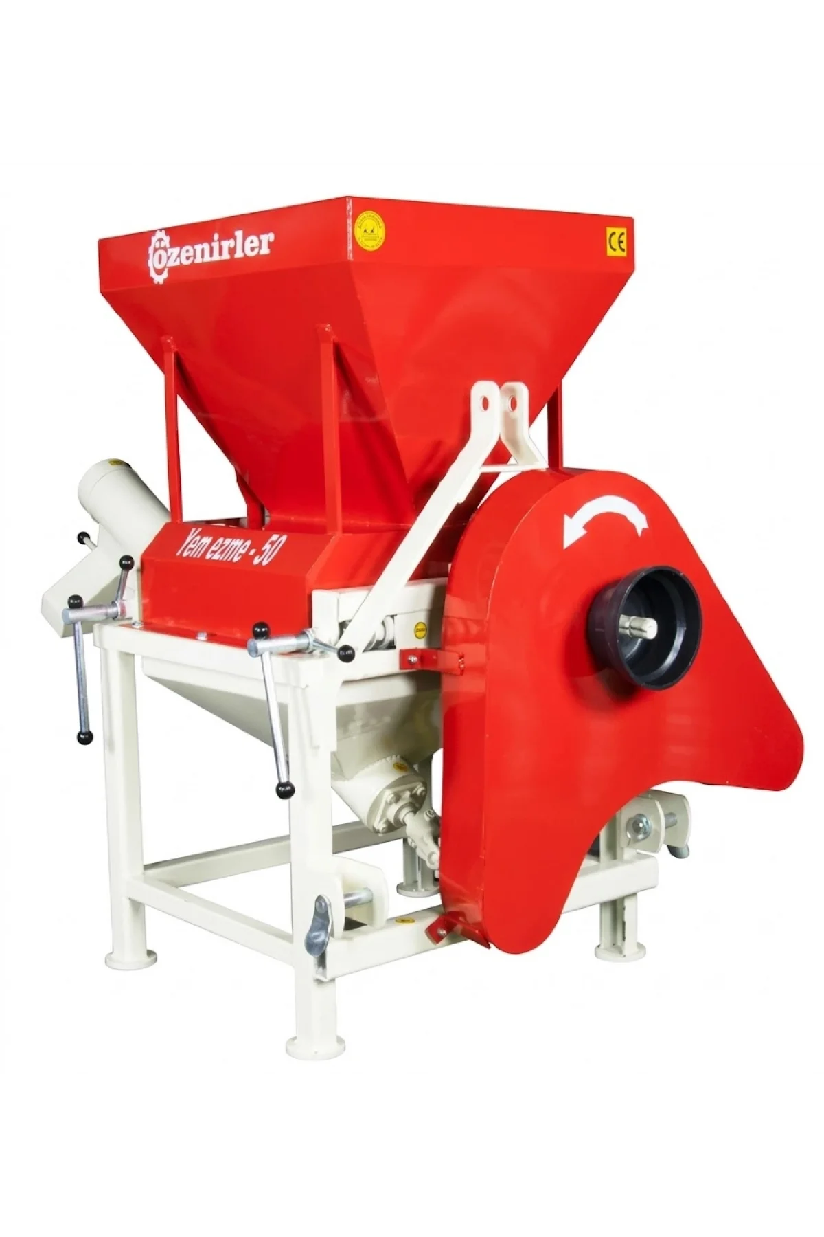 Özenirler Yem Ezme Makinesi 50lik Şaftlı+Elektrikli