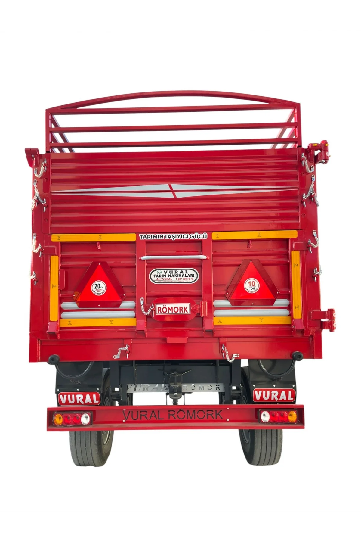 Vural Çift Dingil Römork