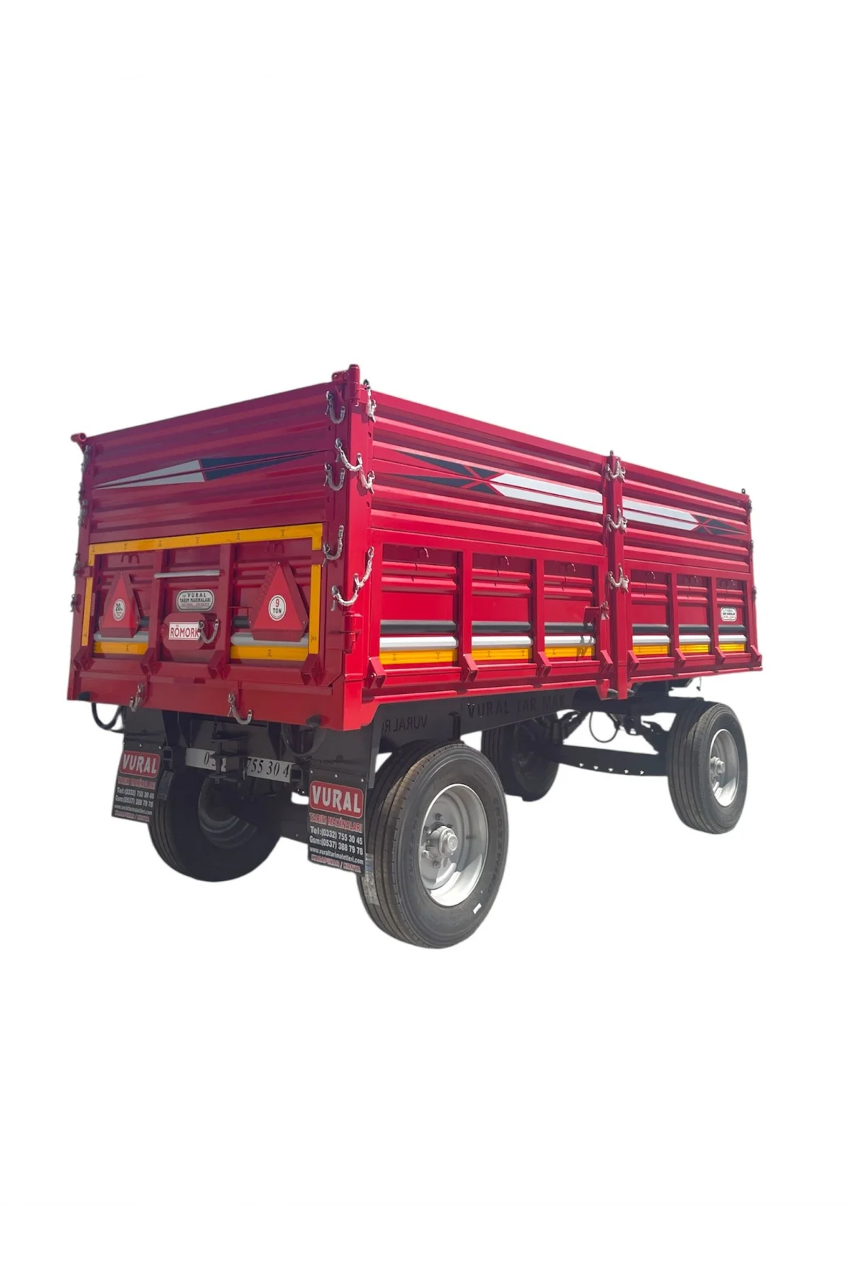 Vural Çift Dingil Römork