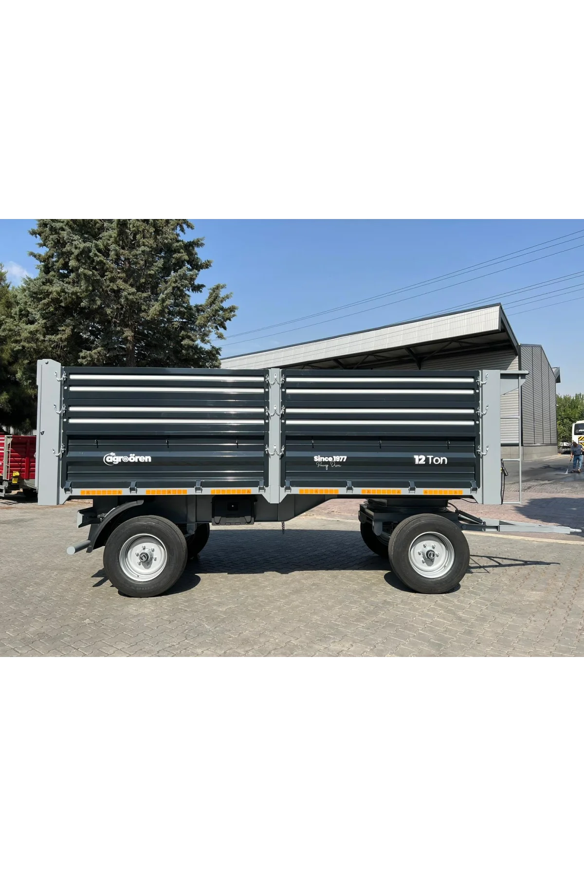 Agro Ören Çift Dingil Römork