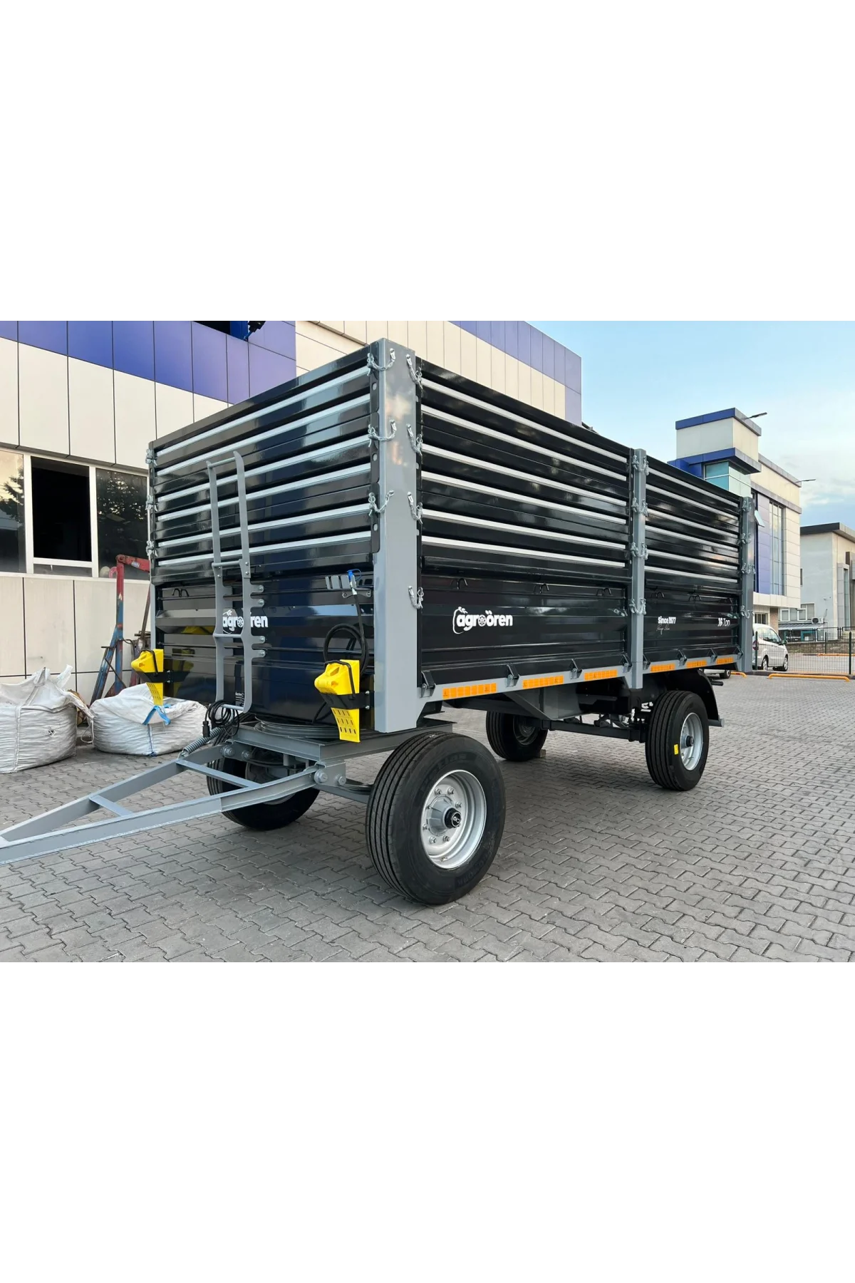 Agro Ören Çift Dingil Römork