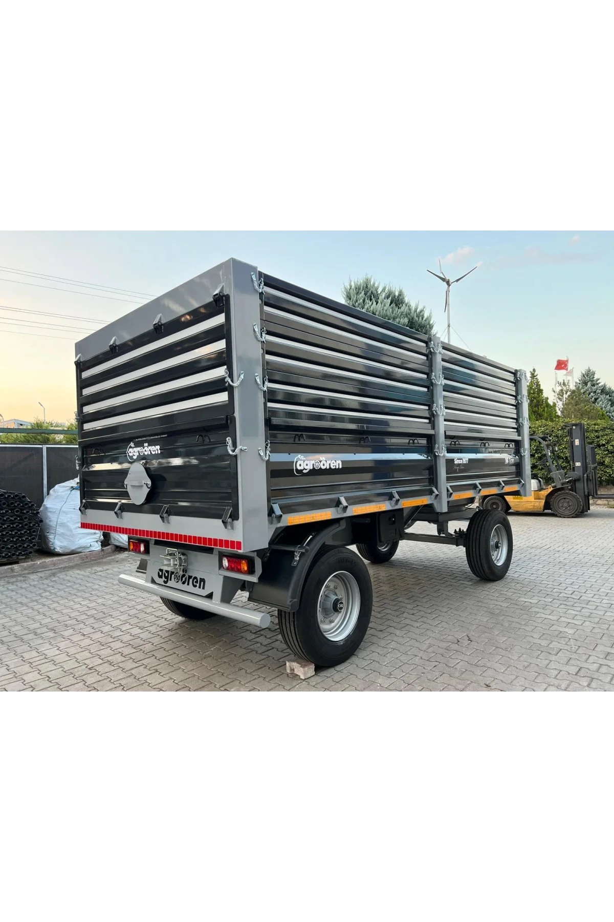 Agro Ören Çift Dingil Römork