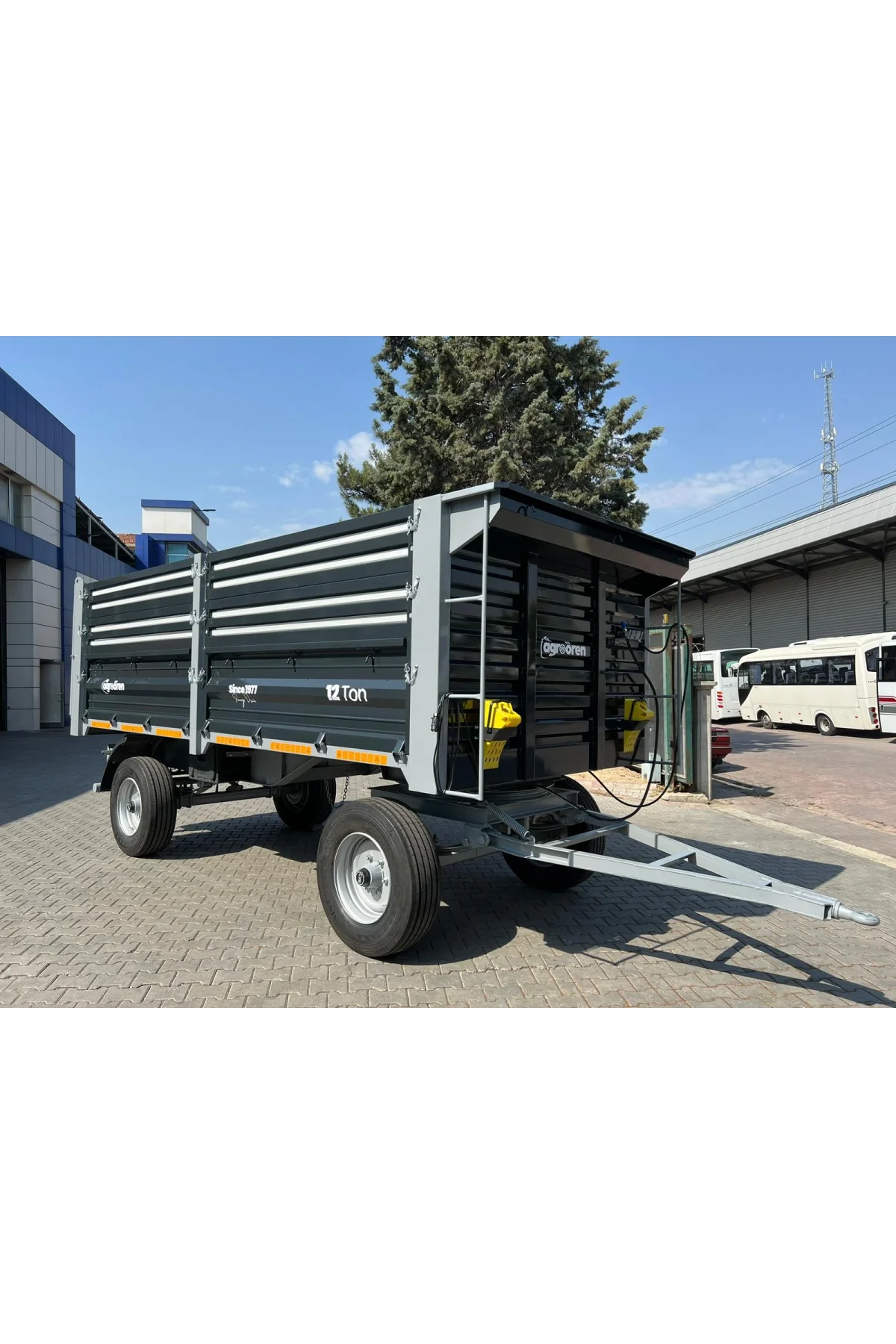 Agro Ören Çift Dingil Römork