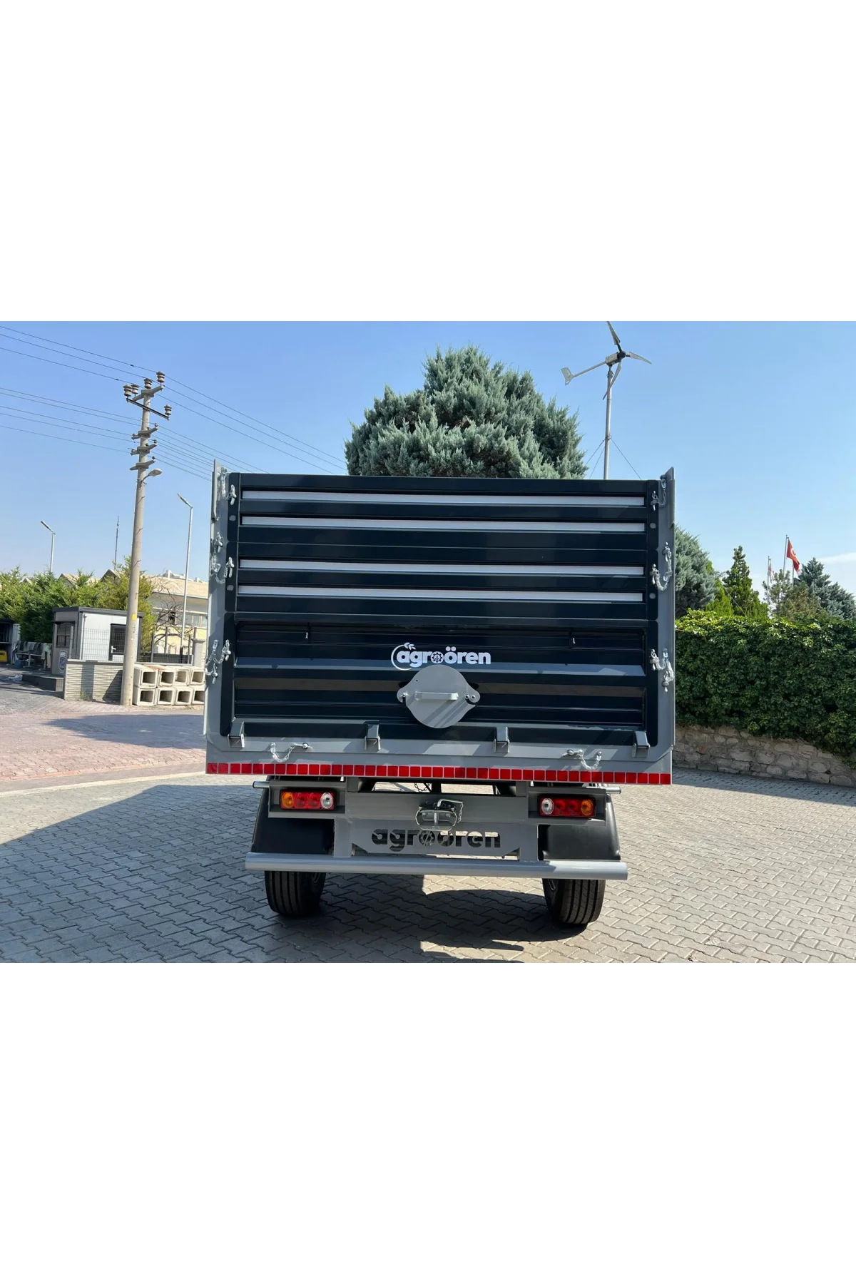 Agro Ören Çift Dingil Römork